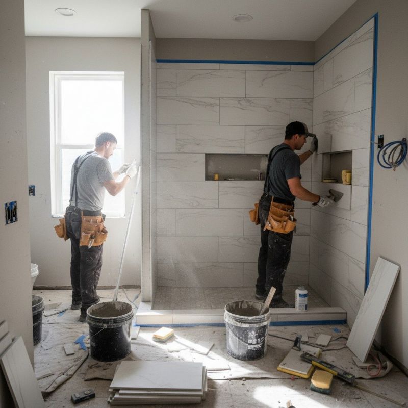 Shower Floor Tiling in Boise, ID